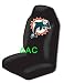 Set of 2 NFL Licensed Universal-fit Front Bucket Seat Cover - Miami Dolphins