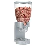 Single Dry Food Dispenser- Silver