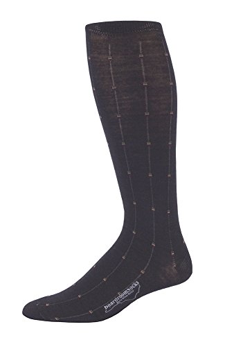 Boardroom Socks Men's Over the Calf Merino Wool Patterned Dress Socks