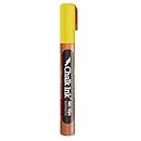 Chalk Ink Wet Wipe Marker, 6 mm, Smiley Face Yellow