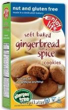 Cookies, Gingerbread Spice, Soft Baked, Gluten Free, Nut Free, 6 oz.