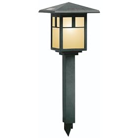Brinkmann 822-0712-4 4-Piece Solar Stake Light Set, Black