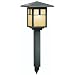 Brinkmann 822-0712-4 4-Piece Solar Stake Light Set, Black