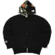 Size【XL】A BATHING APE(エイプ) 青山限定ニットシャークパーカー【黒】【新品】