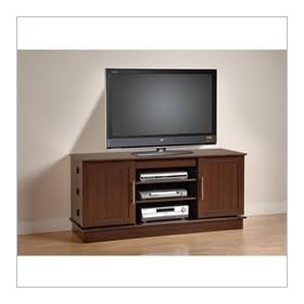 Prepac Lorenzo Espresso 60" Audio Video Console