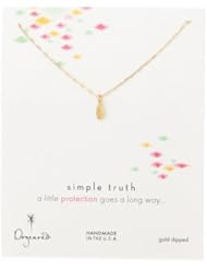 Dogeared Simple Truth Protection, Little Hamsa Necklace, 16"+2" Extender