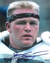 Brian Bosworth Autographed Seattle Seahawks 8x10