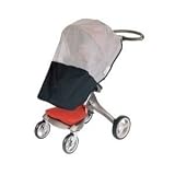 31iIJjar1yL. SL160  Sashas Stokke Xplory Stroller & Bassinet Sun, Wind, & Bug Cover