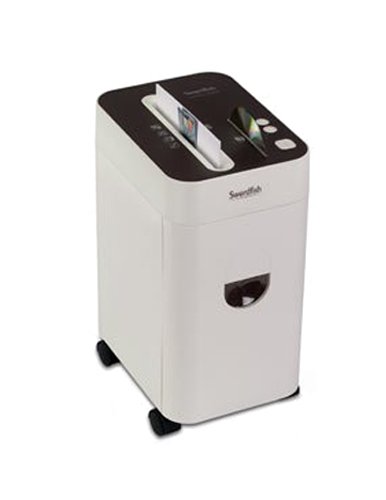Swordfish 1100XCD Space-Saver Cross Cut Shredder White