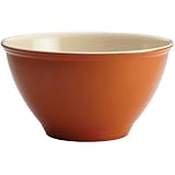 Rachael Ray Cucina Pantryware Melamine Garbage Bowl, Pumpkin Orange