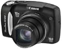 Canon PowerShot SX120 IS Digitalkamera (10 Megapixel, 10-fach opt. Zoom, 7,6 cm (3 Zoll) LCD-Display) schwarz