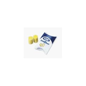 EAR� EP3111-1101 Classic� EarPlugs, PVC foam construction. NRR (noise reduction rating) 20 dB. ANSI S3.19-1974/CSA Z94.2. Non-allergenic, moisture resistant; non-flammable and bright yellow for high visibility. Each pair is corded, packaged in a poly bag.