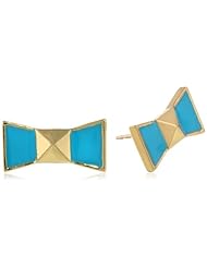 kate spade new york "Locked In" Bow Stud Earrings