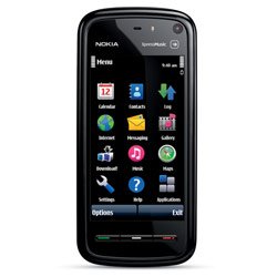 Nokia 5800 XpressMusic Unlocked Phone with U.S. 3G,  GPS with Free Voice Navigation, Wi-Fi, and 8 GB MicroSD Card--U.S. Version with Warranty (Black)