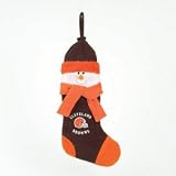 Cleveland Browns Snowman Stocking