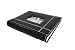 Leather Photo Album with Contrast Stitching - Stores 300 Pictures