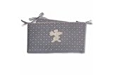 from Little Helper Baby Boum Cotton Padded Cot Bed Bumper (Mouse appliqu, 36 x 180 cm) (Model 103gimik94)