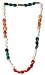 Multi Gemstone Necklace Handmade Jewelry 16Inches (mazty65)