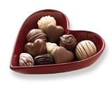 Pampered Chef Burgundy Color Simple Additions Heart Shaped Dish