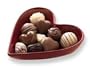 Pampered Chef Burgundy Color Simple Additions Heart Shaped Dish