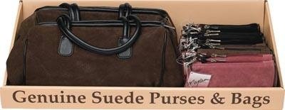 Buy (C) 12PC SUEDE PURSE SET PDQ TRAY online at Discounted New and Used prices. Delivered to your door with Off-The-Bookshelf.