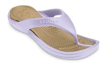 Athens Crocs Sandals Lavender / Canvas Size Mens 4 - Womens 6