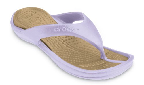 Athens Crocs Sandals Lavender / Canvas Size Mens 8 - Womens 10