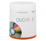 Memorex - 100-Pack 16x DVD-R Disc Spindle 32025641