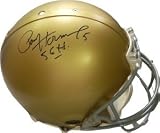 Paul Hornung Autographed/Hand Signed Notre Dame Authentic Helmet 56H