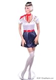 Retro Flight Attendant Sexy Holiday Party Costume