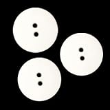 Fashion Button 3/4'' Peoria White By The Package