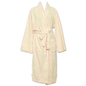 Buy Aegean Plush Bamboo Pink Robe by Aegean