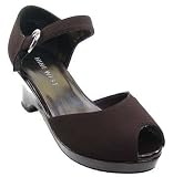 Girls: KNBLUEBELL Brown High Heels