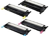 LD © Compatible Samsung CLP-320, CLP-325W and CLX-3185FW Set of 4 Toner Cartridges: 1(Black/Cyan/Magenta/Yellow)