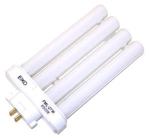 Eiko 49315 FML27/65 Double Tube 4 Pin Base Compact Fluorescent Light Bulb
