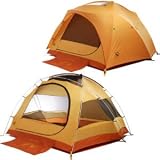 Big Agnes Big House 6-Person 3-Season Tent Orange Yellow, 90 SQ FT by Big Agnes