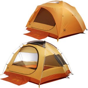 Big Agnes Big House 6-Person 3-Season Tent Orange Yellow, 90 SQ FT by Big Agnes