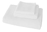 Organic 3-Piece Towel Set, Bright White