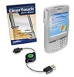HP iPAQ hw6515d FlexiSkin Starter Kit (ClearTouch Anti-Glare, Frosted Clear (cut-out keyboard))
