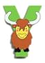 Wooden Yak Letter Y Magnet by The Toy Workshop
