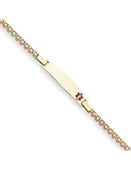 7 Inch 14k Gold Medical Jewelry Bracelet