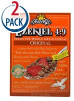 Food For Life Ezekiel 4:9 Sprouted Grain Cereal Original -- 16 oz Each / Pack of 2