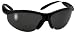 The Bomb Smoked Lens Semi-Rimless Sport Biker Sunglasses