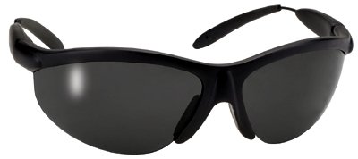 The Bomb Smoked Lens Semi-Rimless Sport Biker Sunglasses