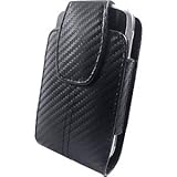 Carbon Fiber Weave Belt Clip Carrying Case for BlackBerry Bold 9000 9650 97 ....