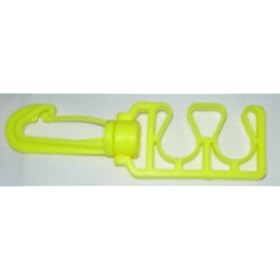 Beaver Scuba Diving Hose Clip in Yellow