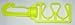 Beaver Scuba Diving Hose Clip in Yellow