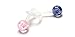 Maternity Piercings 5/5 Glitter Sports or Pregnancy Flexible Belly Ring