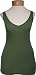 Michael Stars Supima 2 x 1 Deep Vee Neck Tank