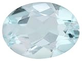 AVG 1.00CT 8X6MM OVAL AQUAMARINE